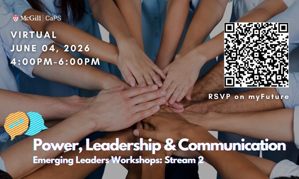 Emerging Leaders STREAM 2 - Power, Leadership & Communication