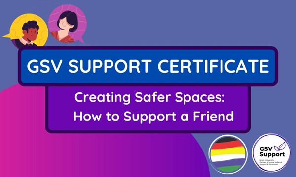 Creating Safer Spaces: How to Support a Friend