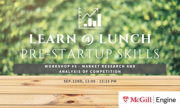Workshop #3 - Market Research and Analysis of Competition