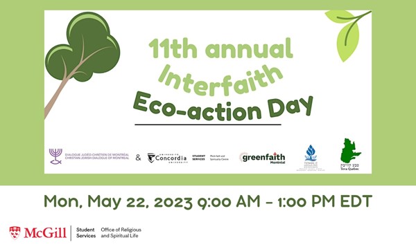 11th Annual Interfaith Eco-Action Day