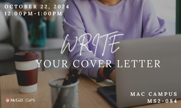 Write your Cover Letter - Mac Campus