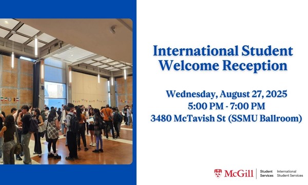 International Student Welcome Reception