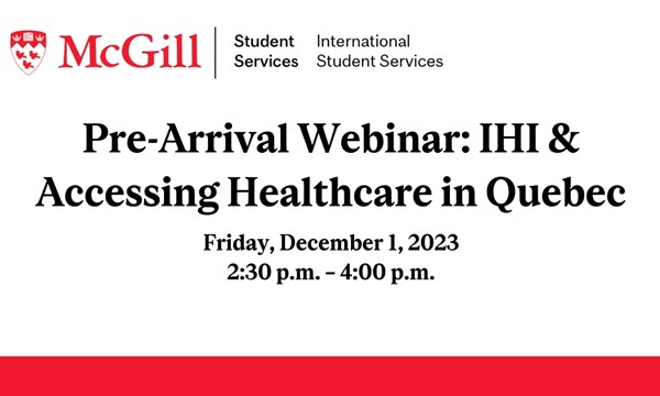  IHI & Accessing Healthcare in Quebec