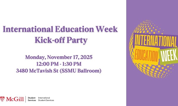 International Education Week Kick Off Party