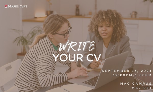 Write your CV