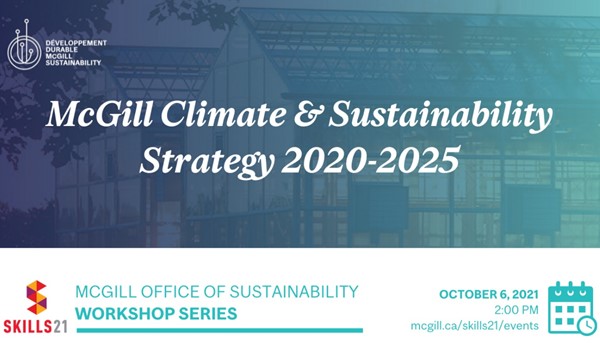 McGill’s Climate & Sustainability Strategy 2020-2025