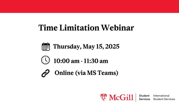 Time Limitation Webinar