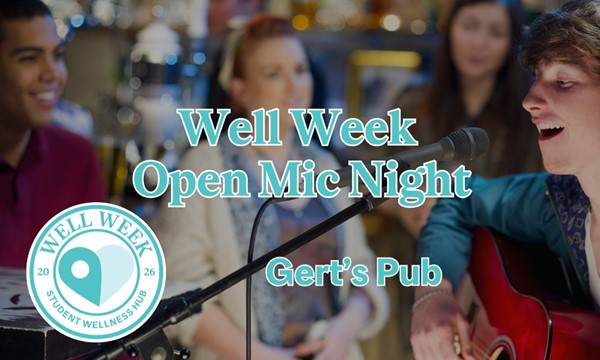 Well Week Pre-Show-Open Mic Night