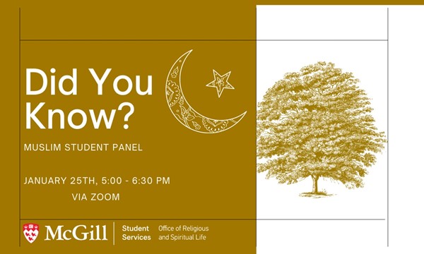  Muslim Student Panel