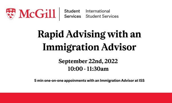 Rapid Advising with an Immigration Advisor