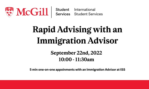 Rapid Advising with an Immigration Advisor