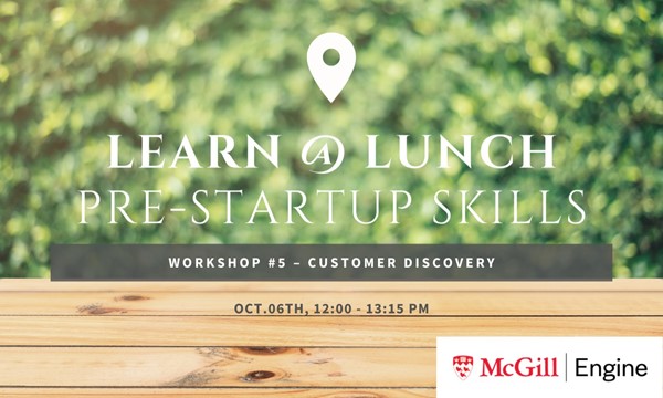 Workshop #5 – Customer Discovery