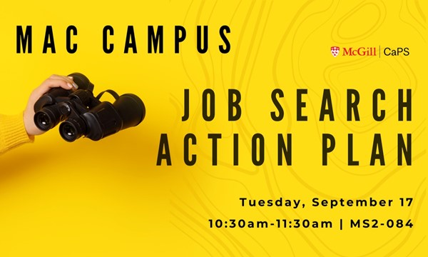 Job Search Action Plan