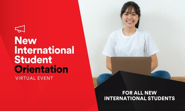 New International Student Orientation (Virtual)
