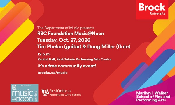 RBC Foundation Music@Noon - Tim Phelan and Doug Miller