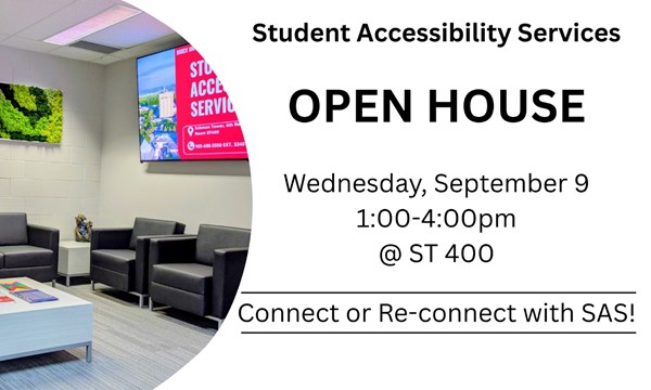 Student Accessibility Services Open House