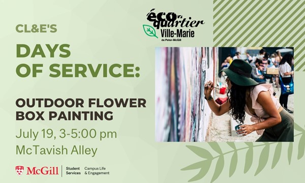 Outdoor Flower Box Painting