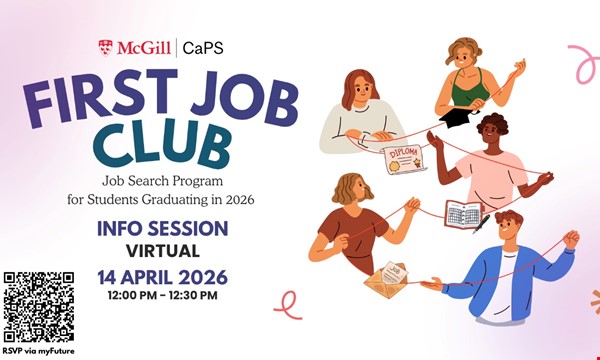 First Job Club - Info Session (virtual)