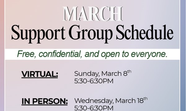In Person Peer Support Group with the EDC