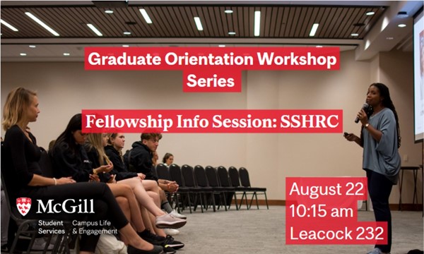 Fellowship Info Session SSHRC