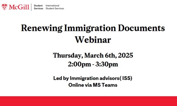 Renewing Immigration Documents Webinar