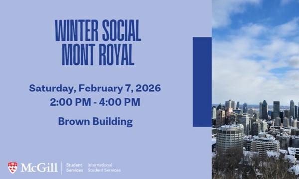 Winter Social at Mont Royal