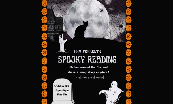 Scary Stories Around The Fire With The English Students’ Association!