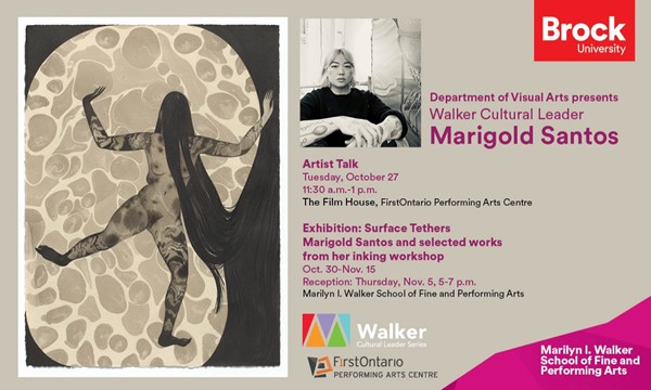 Exhibition: Surface Tethers - Walker Cultural Leader Marigold Santos 