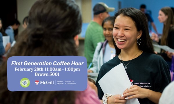 First Generation Coffee Hour