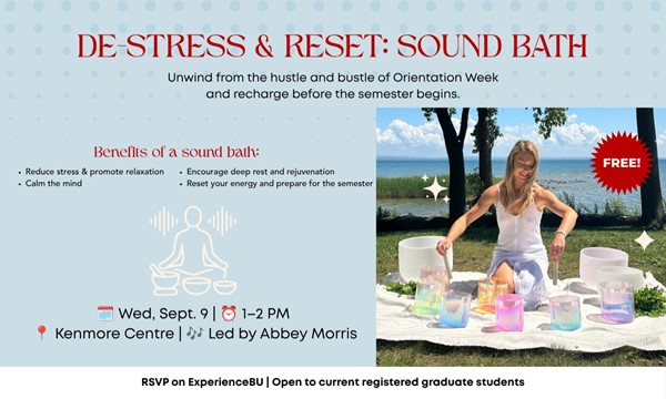 De-Stress & Reset: Sound Bath