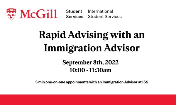 Rapid Advising with an Immigration Advisor