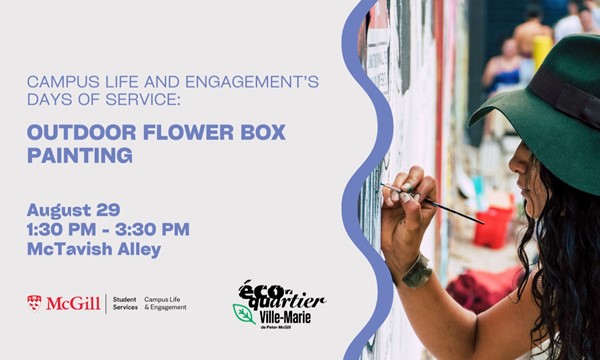 Outdoor Flower Box Painting