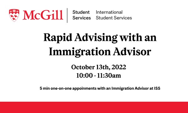 Rapid Advising with an Immigration Advisor
