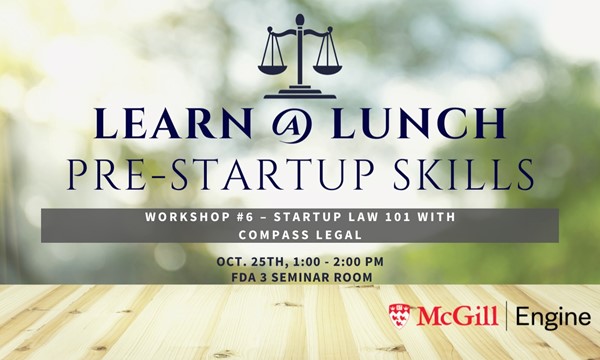 Workshop #6 – Startup Law 101