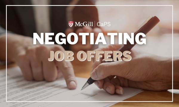 Negotiating Job Offers 