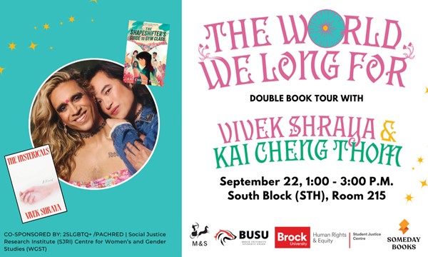 The World We Long For - Book Tour Event with Vivek Shraya and Kai Cheng Thom