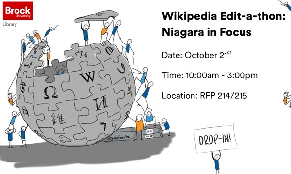 Wikipedia Edit-a-thon: Niagara in Focus