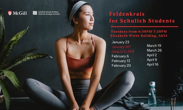 Feldenkrais for Students at the Schulich School of Music
