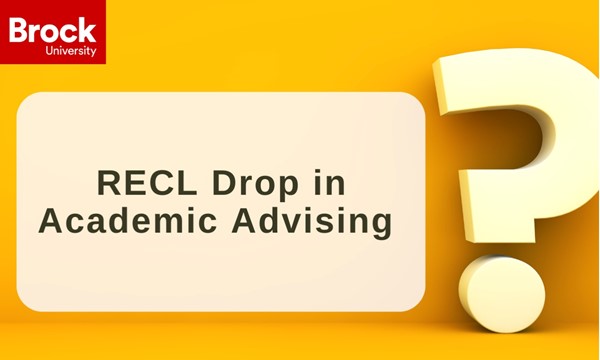 Drop In Advising for Recreation and Leisure Studies Students