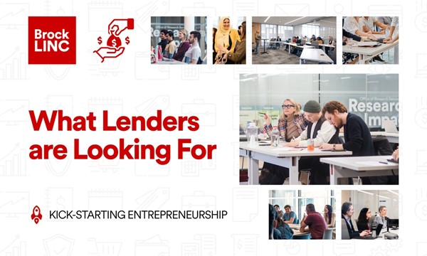 Kick-Starting Entrepreneurship: What Lenders are Looking For
