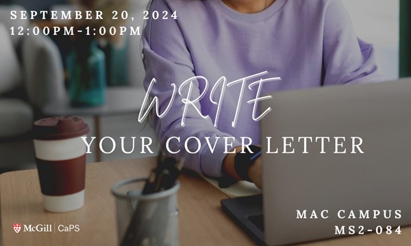 Write Your Cover Letter