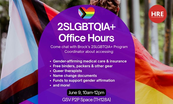 2SLGBTQIA+ Office Hours