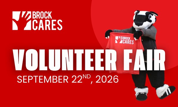 Brock Cares: Volunteer Fair