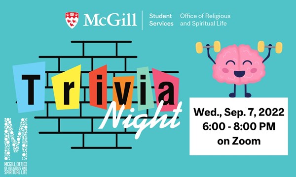 Office of Religious and Spiritual Life Trivia Night