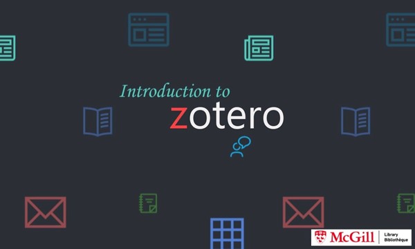 Introduction to Zotero - IN PERSON