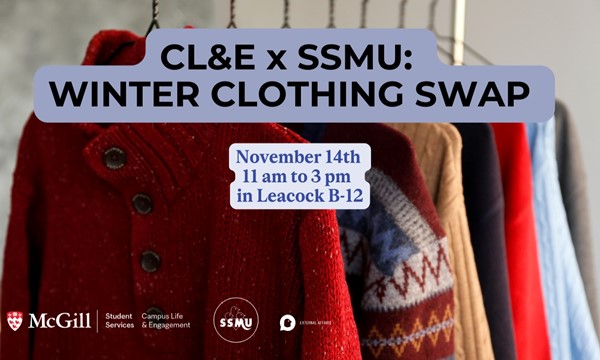 Winter Clothing Swap Downtown Campus