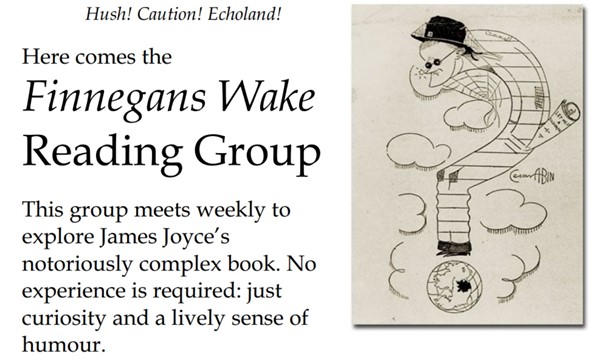 Finnegans Wake Reading Group