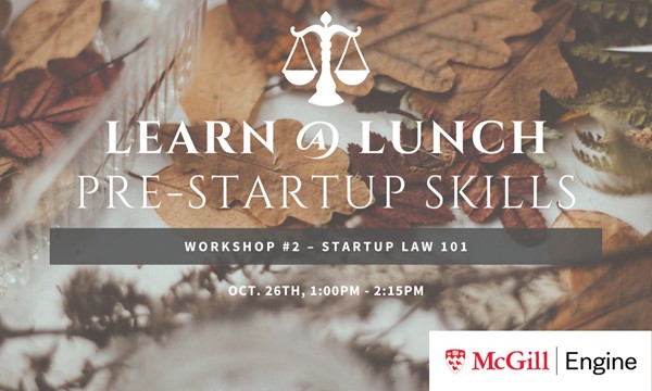  Workshop #2 – Startup Law 101