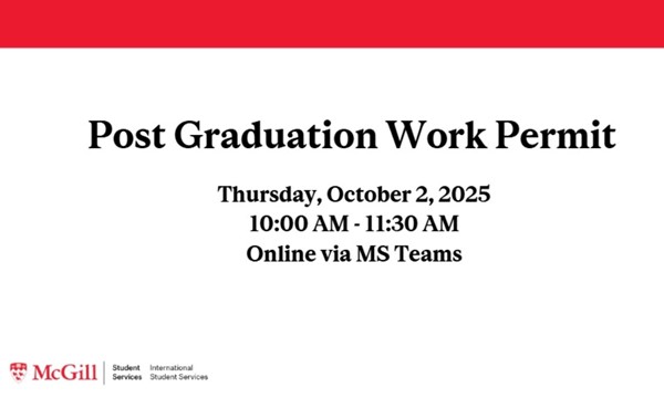 Post Graduation Work Permit Webinar