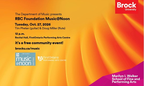 RBC Foundation Music@Noon - Tim Phelan and Doug Miller